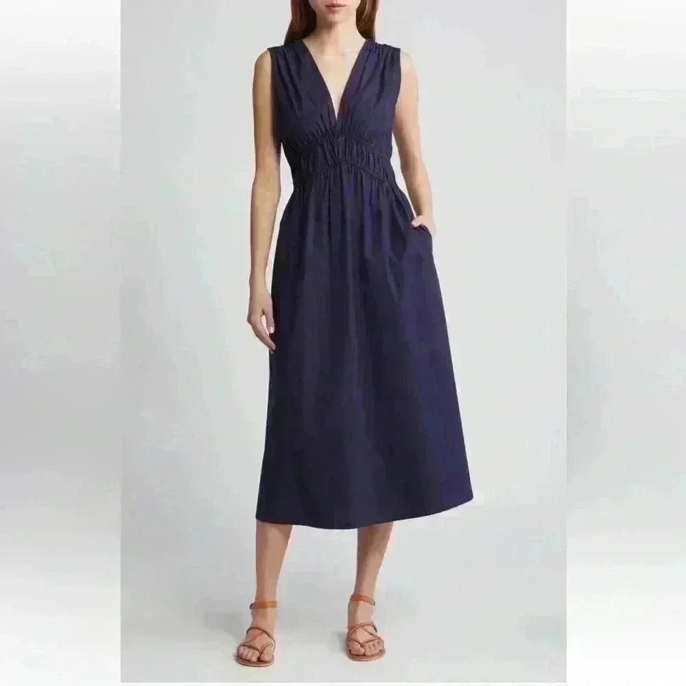 XiRENA Cyra Sleeveless Midi Dress